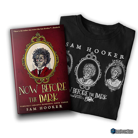 Now Before The Dark by Sam Hooker (Book and Shirt)